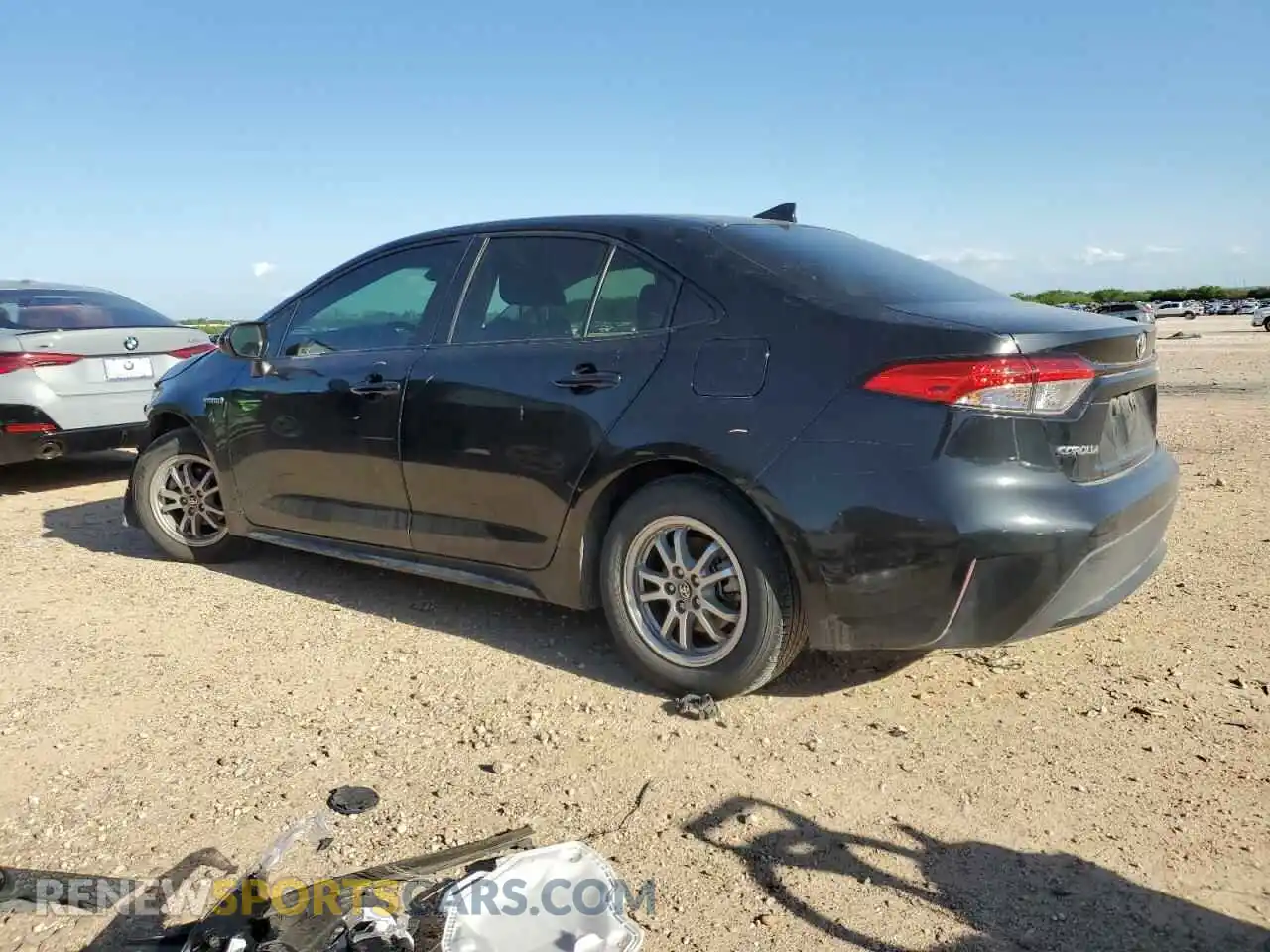 2 Photograph of a damaged car JTDEAMDEXMJ014729 TOYOTA COROLLA 2021