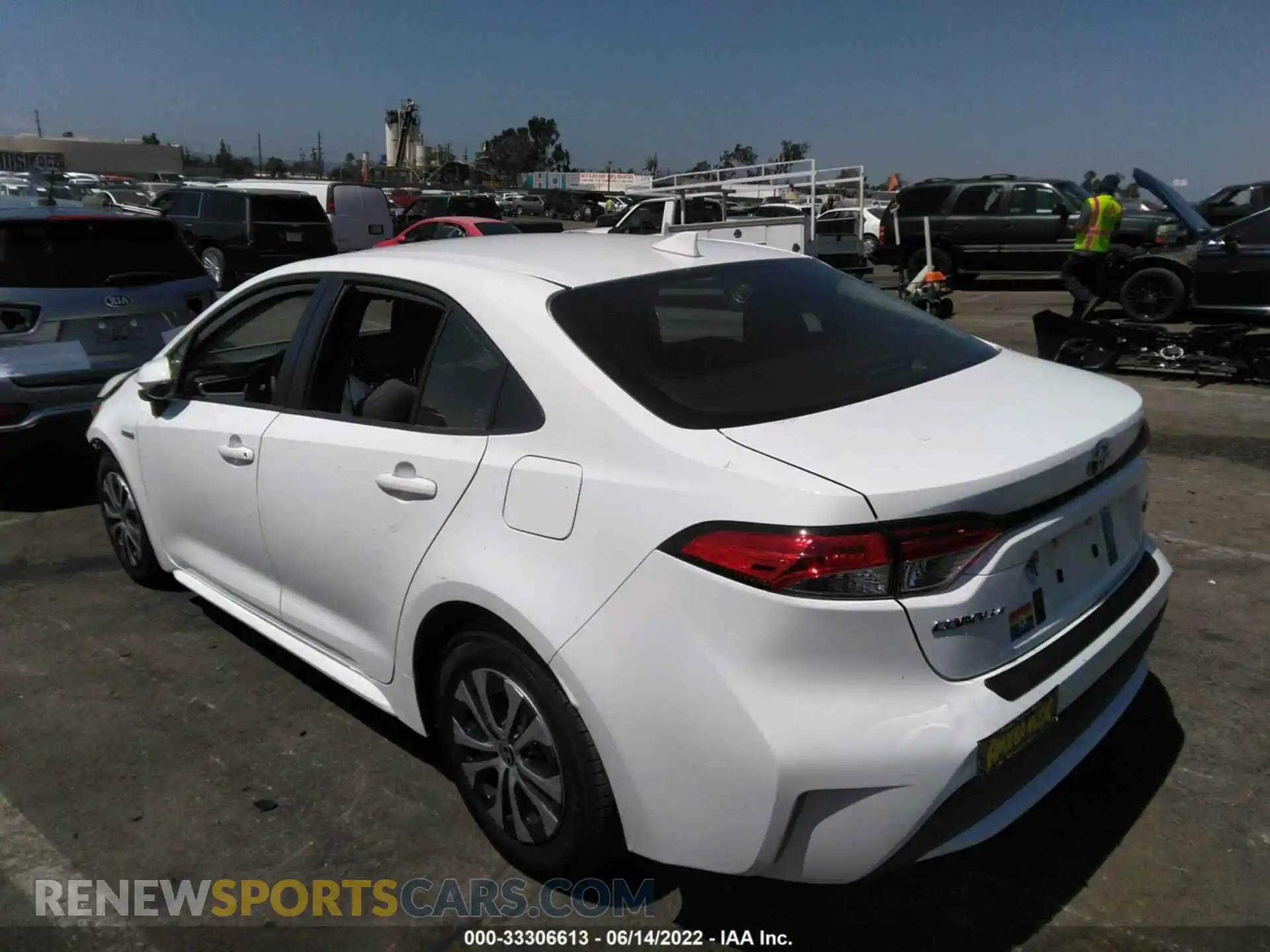 3 Photograph of a damaged car JTDEAMDEXMJ017713 TOYOTA COROLLA 2021