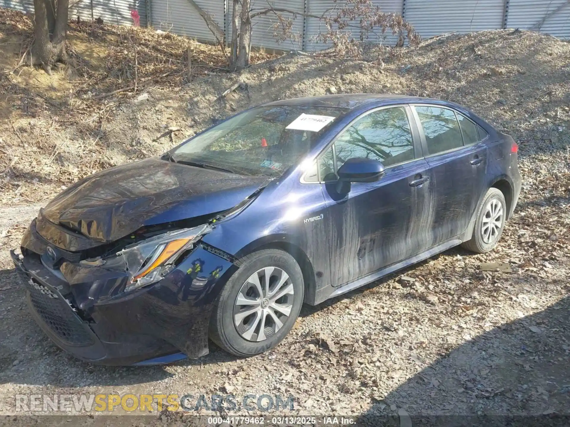 2 Photograph of a damaged car JTDEAMDEXMJ018053 TOYOTA COROLLA 2021