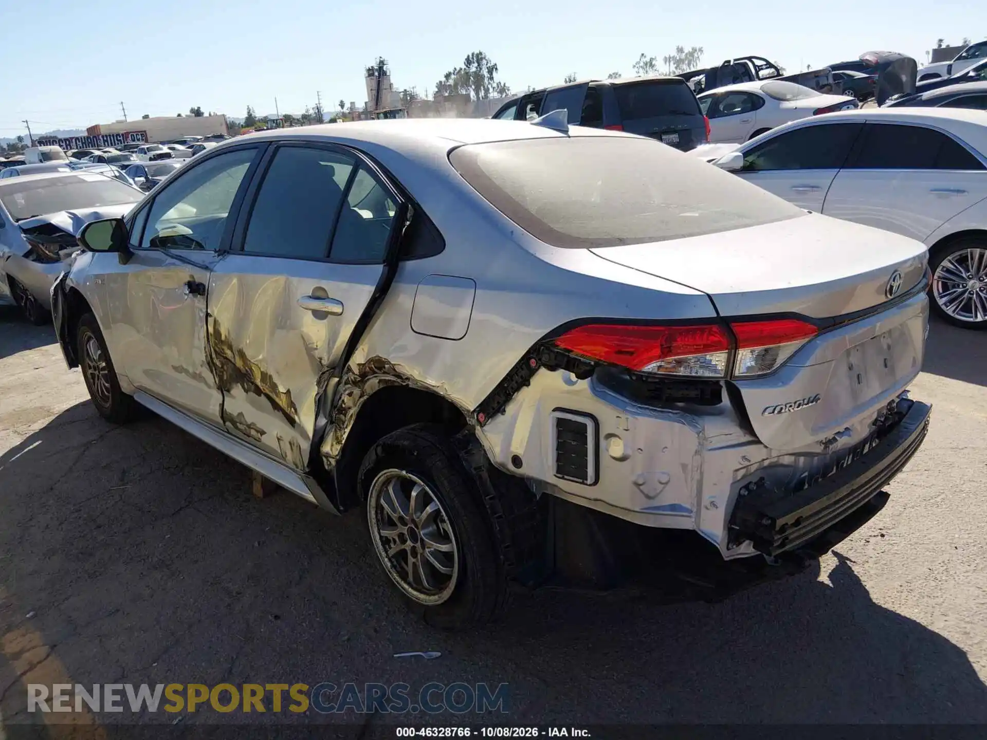 3 Photograph of a damaged car JTDEAMDEXMJ019896 TOYOTA COROLLA 2021