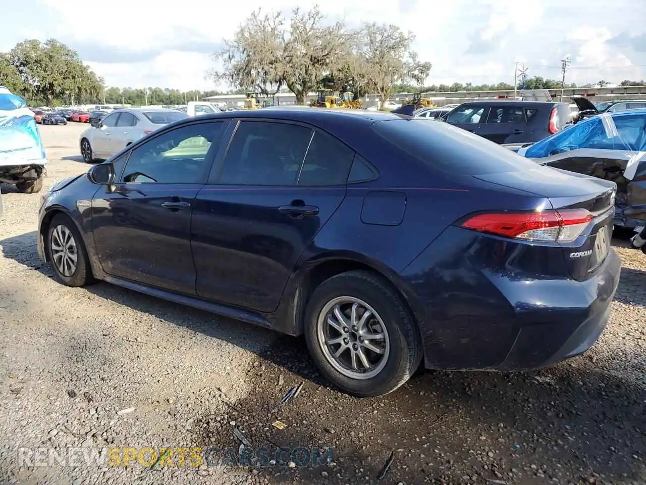 2 Photograph of a damaged car JTDEAMDEXMJ021616 TOYOTA COROLLA 2021