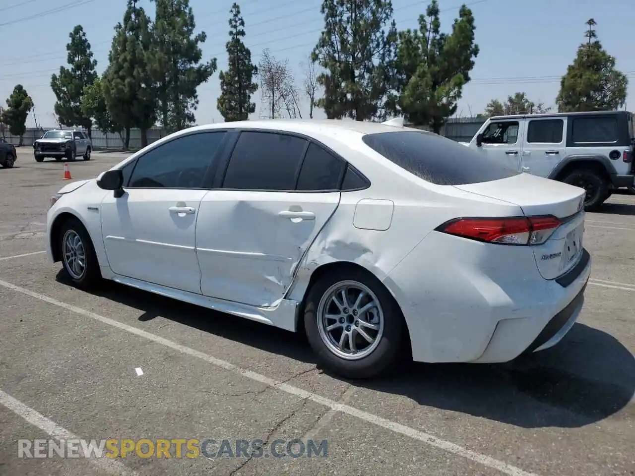 2 Photograph of a damaged car JTDEAMDEXMJ021776 TOYOTA COROLLA 2021