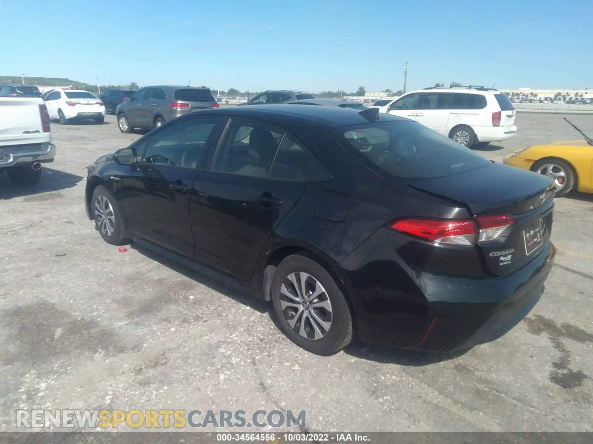 3 Photograph of a damaged car JTDEAMDEXMJ021938 TOYOTA COROLLA 2021