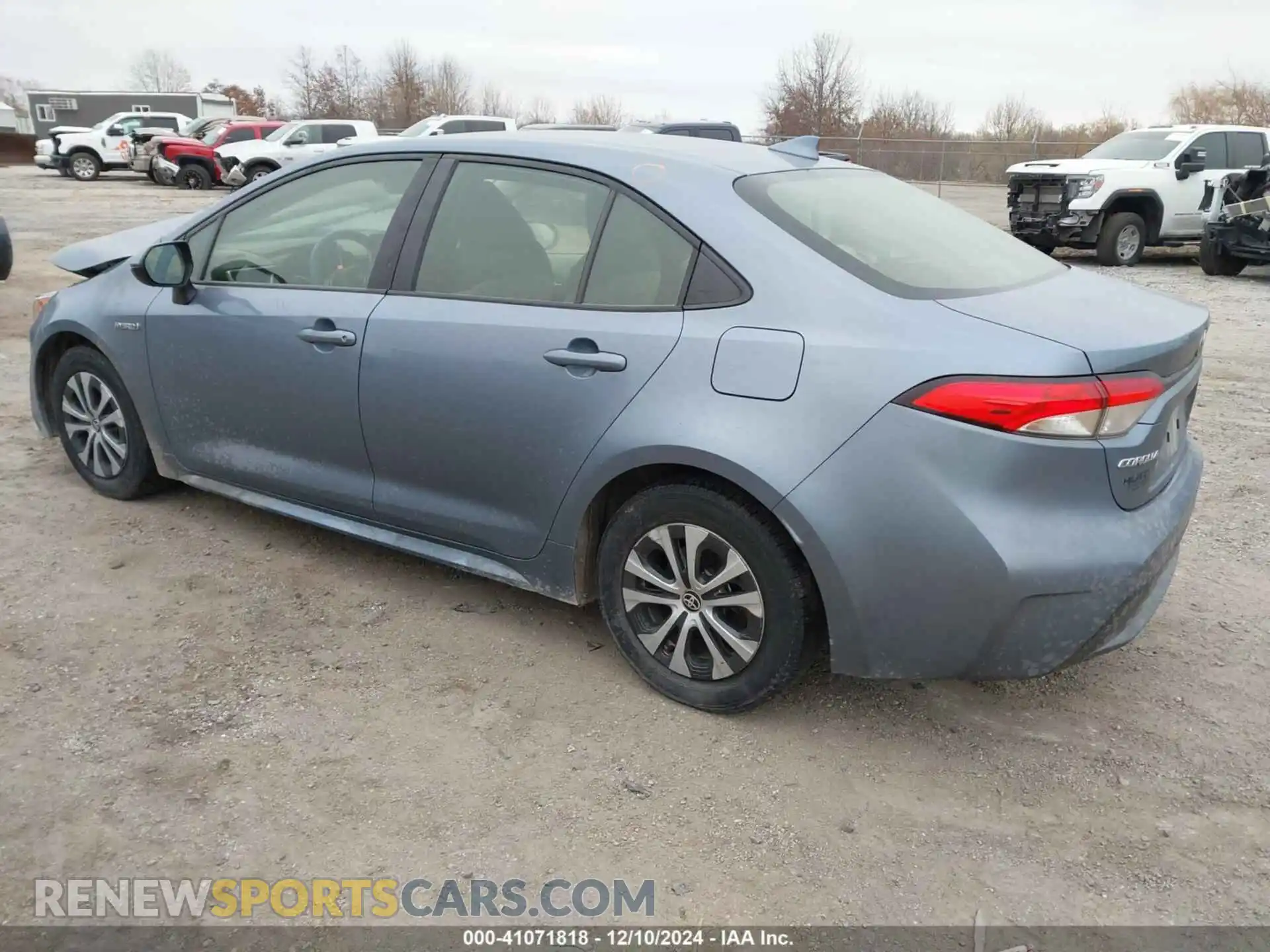 3 Photograph of a damaged car JTDEAMDEXMJ022054 TOYOTA COROLLA 2021
