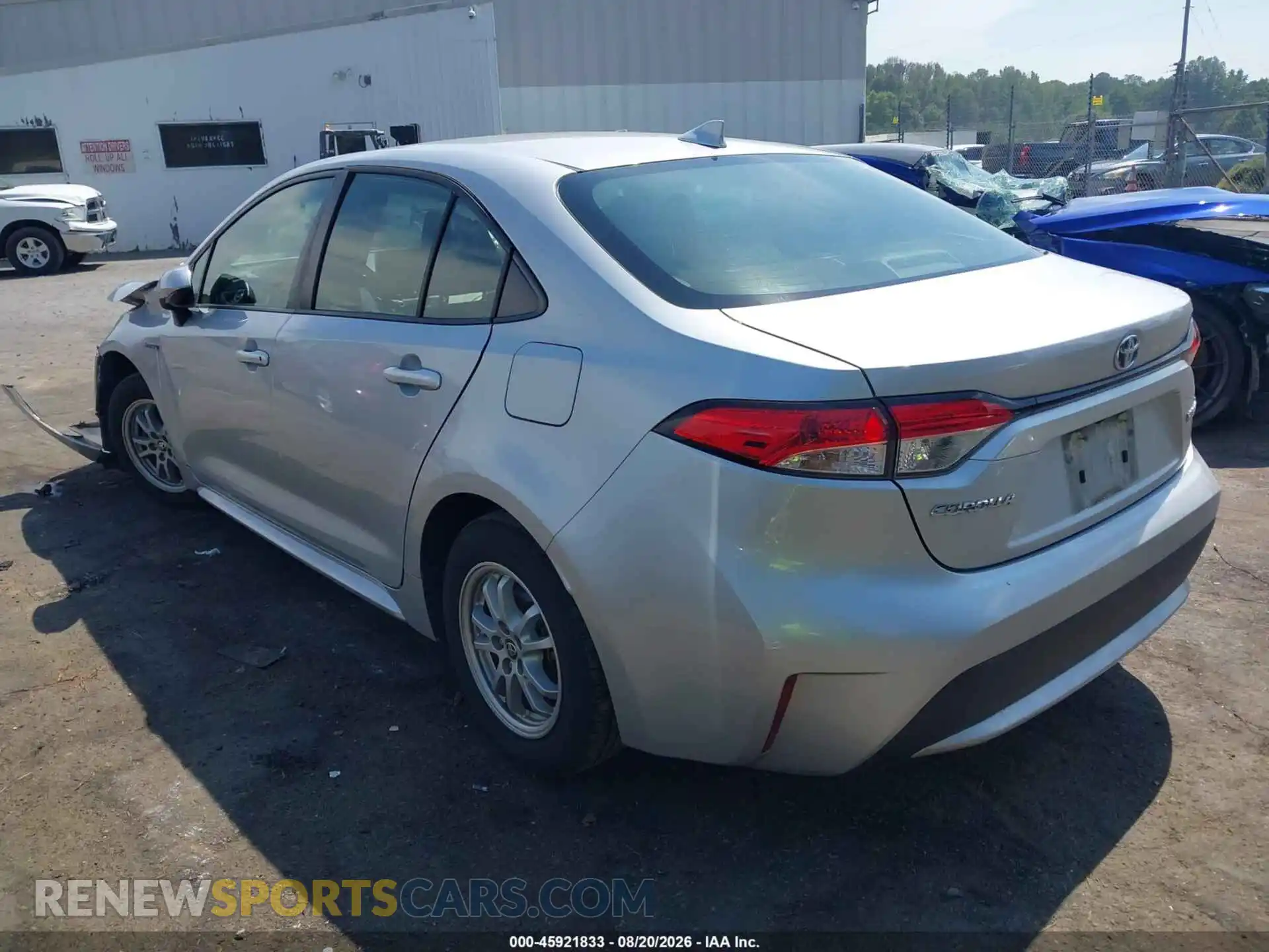 3 Photograph of a damaged car JTDEAMDEXMJ024435 TOYOTA COROLLA 2021