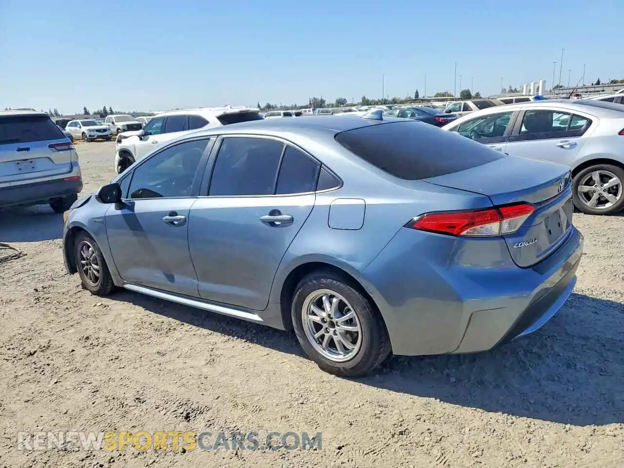 2 Photograph of a damaged car JTDEAMDEXMJ027643 TOYOTA COROLLA 2021