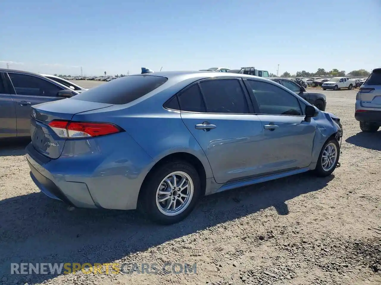 3 Photograph of a damaged car JTDEAMDEXMJ027643 TOYOTA COROLLA 2021