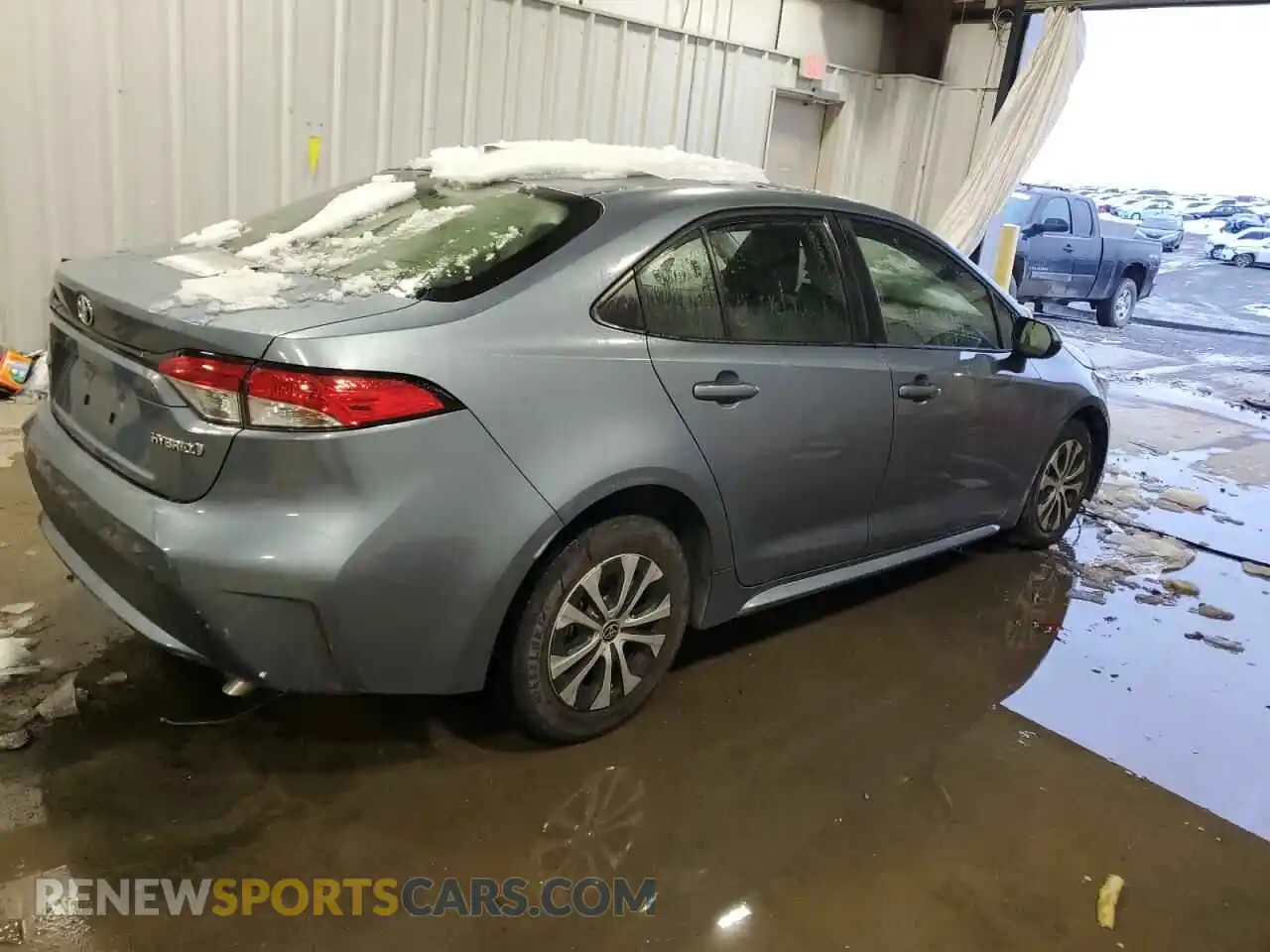 3 Photograph of a damaged car JTDEAMDEXMJ028209 TOYOTA COROLLA 2021