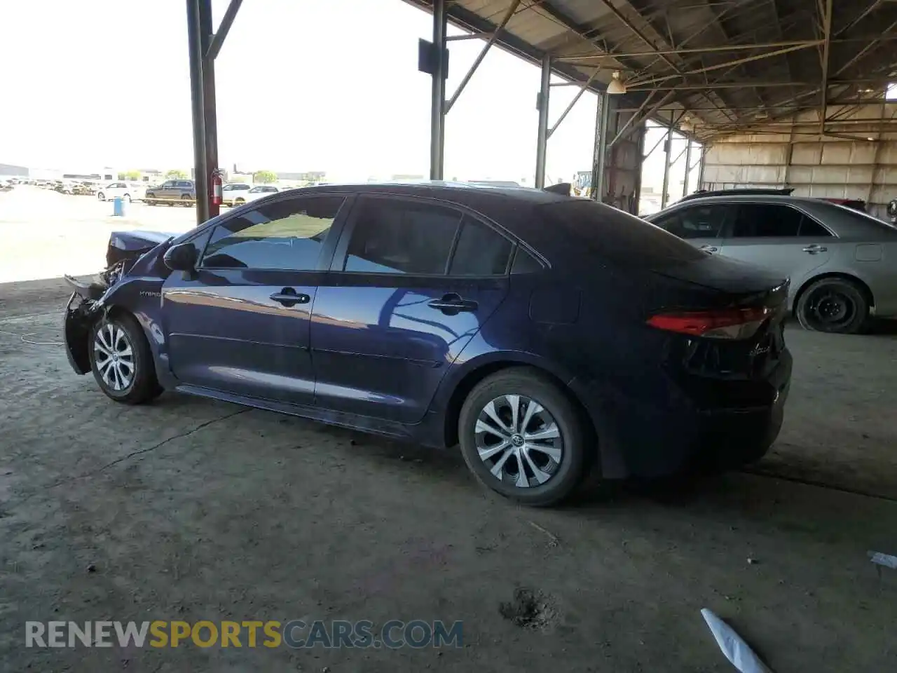 2 Photograph of a damaged car JTDEAMDEXMJ034706 TOYOTA COROLLA 2021