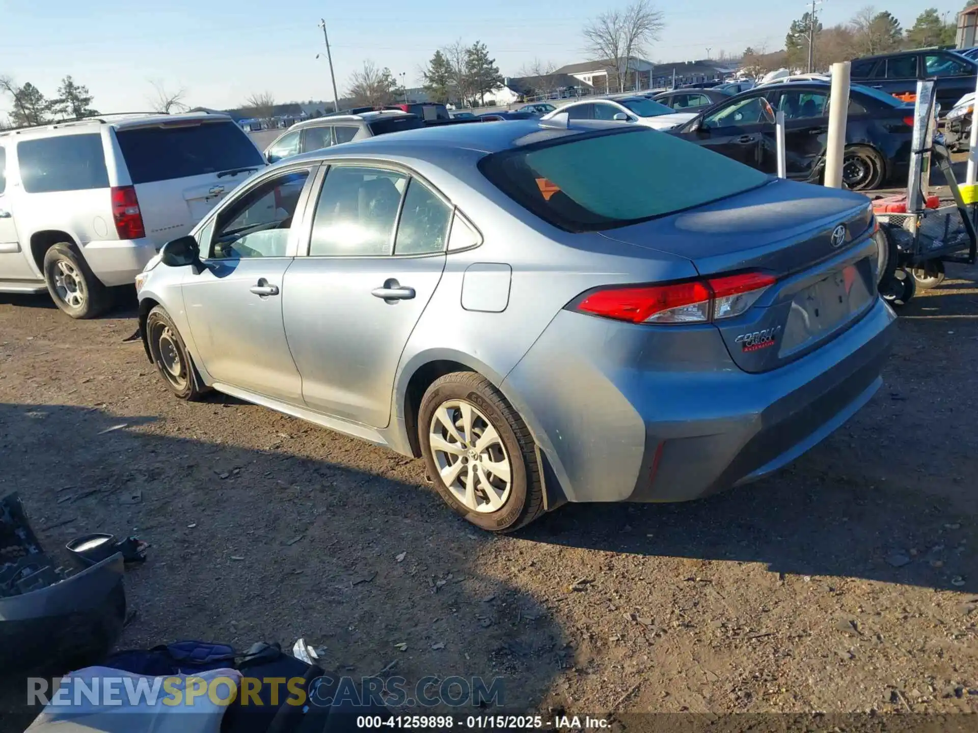 3 Фотография поврежденного автомобиля JTDEPMAE0MJ117774 TOYOTA COROLLA 2021
