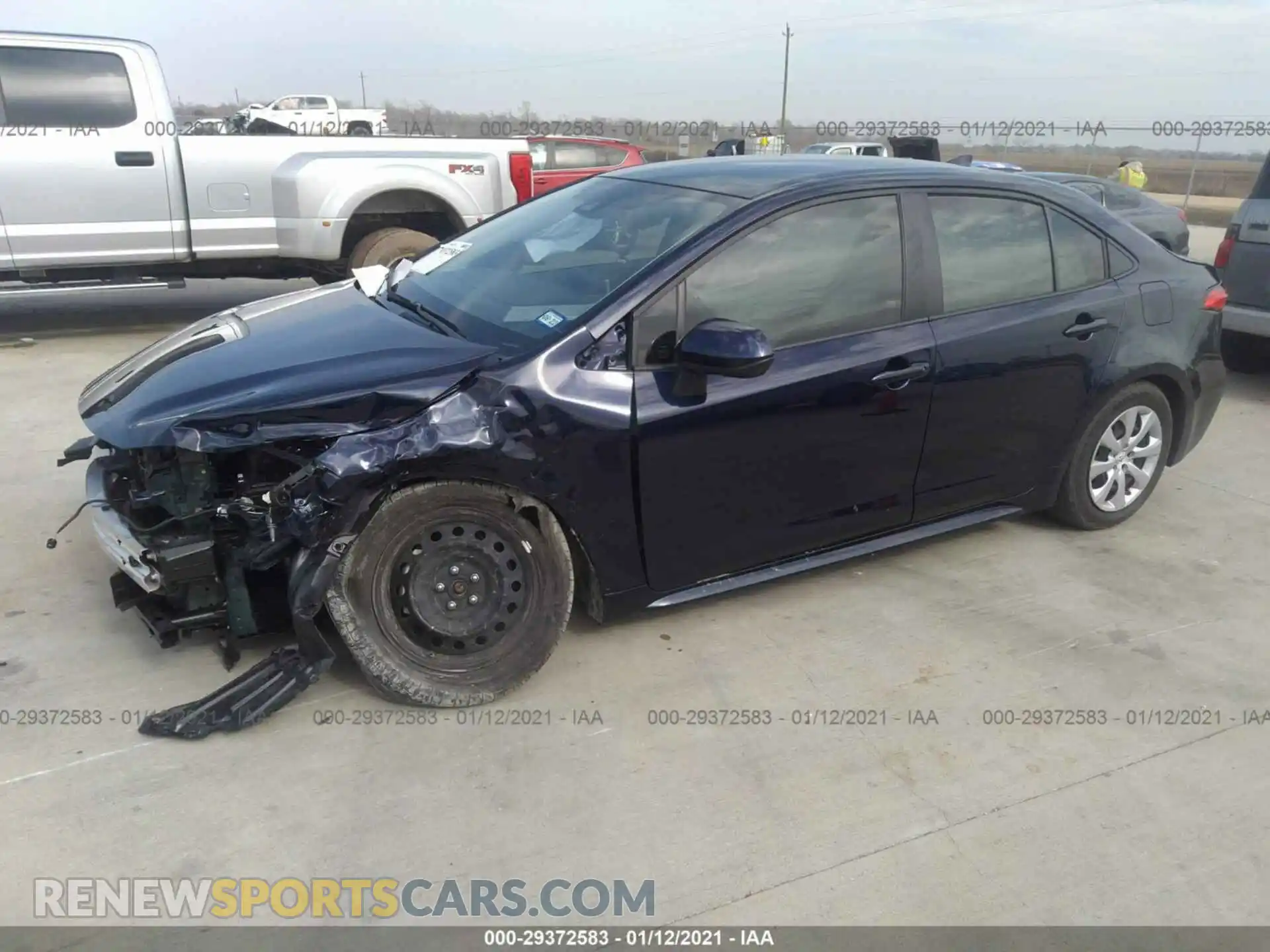 2 Фотография поврежденного автомобиля JTDEPMAE0MJ119718 TOYOTA COROLLA 2021