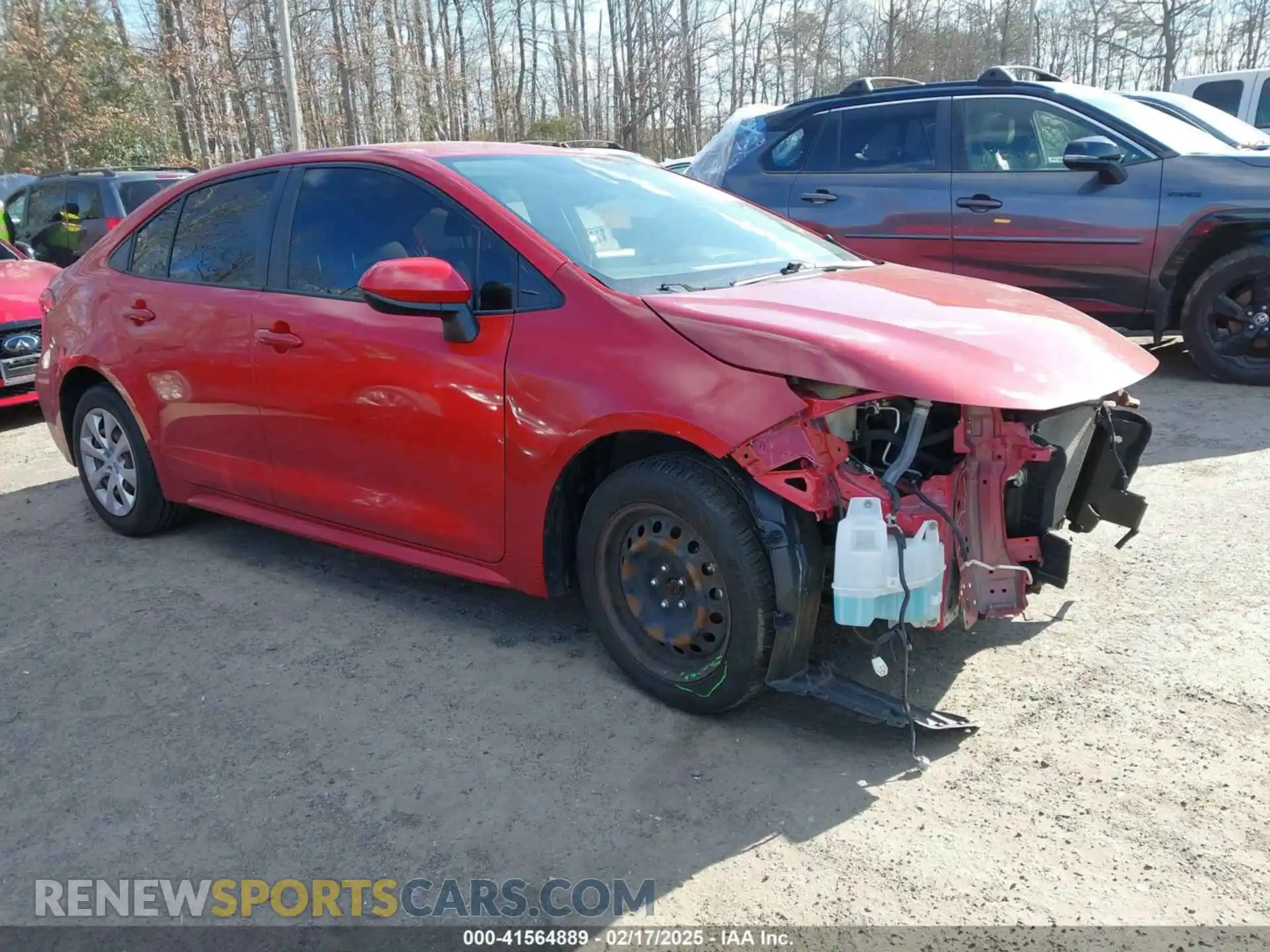 1 Photograph of a damaged car JTDEPMAE0MJ126653 TOYOTA COROLLA 2021