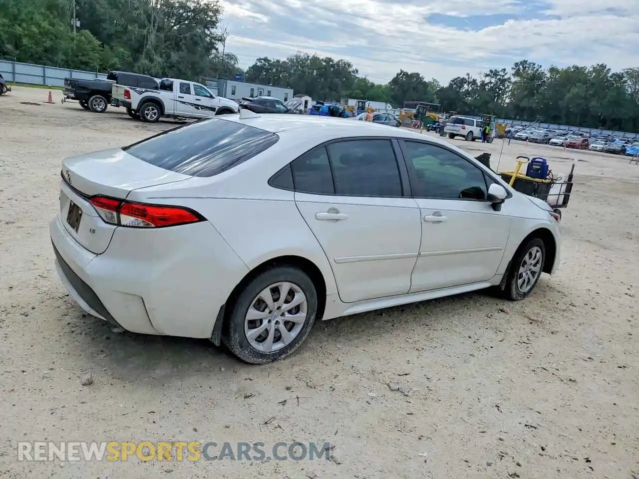 3 Photograph of a damaged car JTDEPMAE0MJ126717 TOYOTA COROLLA 2021