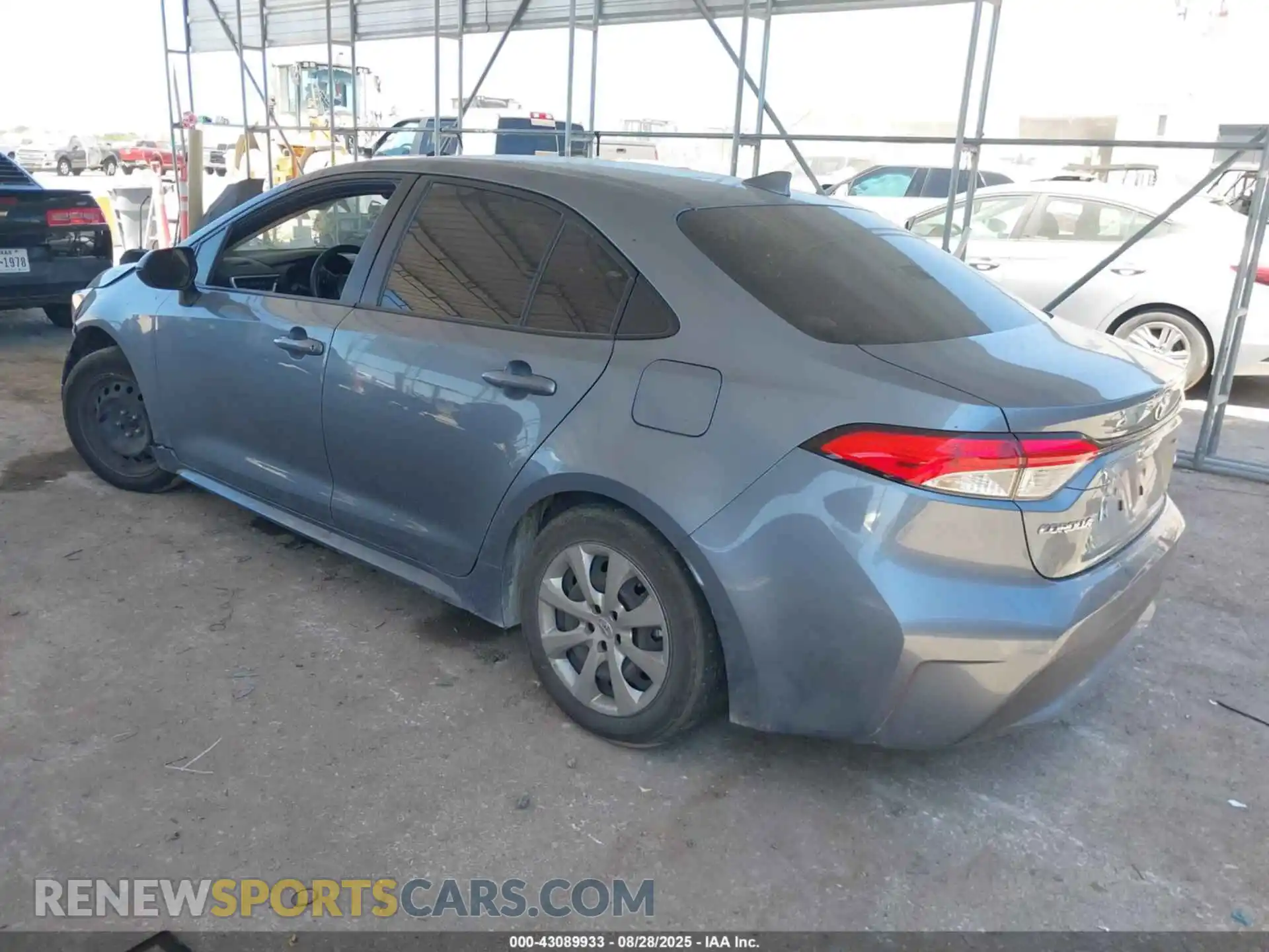 3 Photograph of a damaged car JTDEPMAE0MJ127348 TOYOTA COROLLA 2021