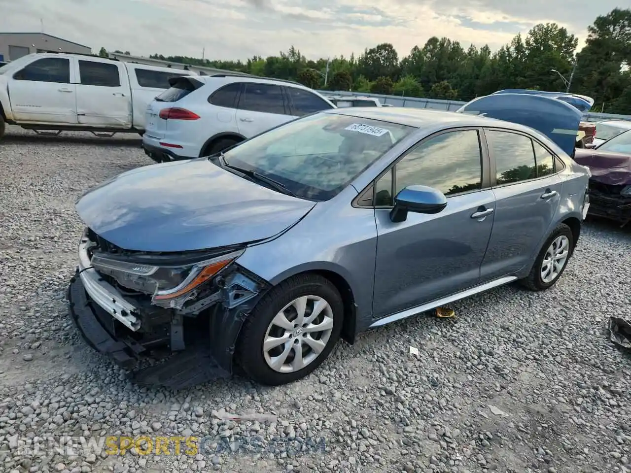 1 Фотография поврежденного автомобиля JTDEPMAE0MJ129875 TOYOTA COROLLA 2021
