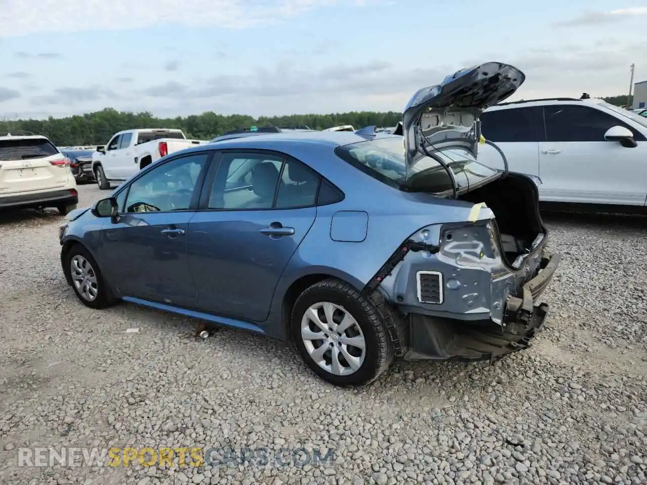 2 Фотография поврежденного автомобиля JTDEPMAE0MJ129875 TOYOTA COROLLA 2021