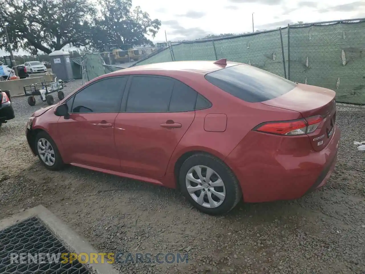 2 Photograph of a damaged car JTDEPMAE0MJ135501 TOYOTA COROLLA 2021