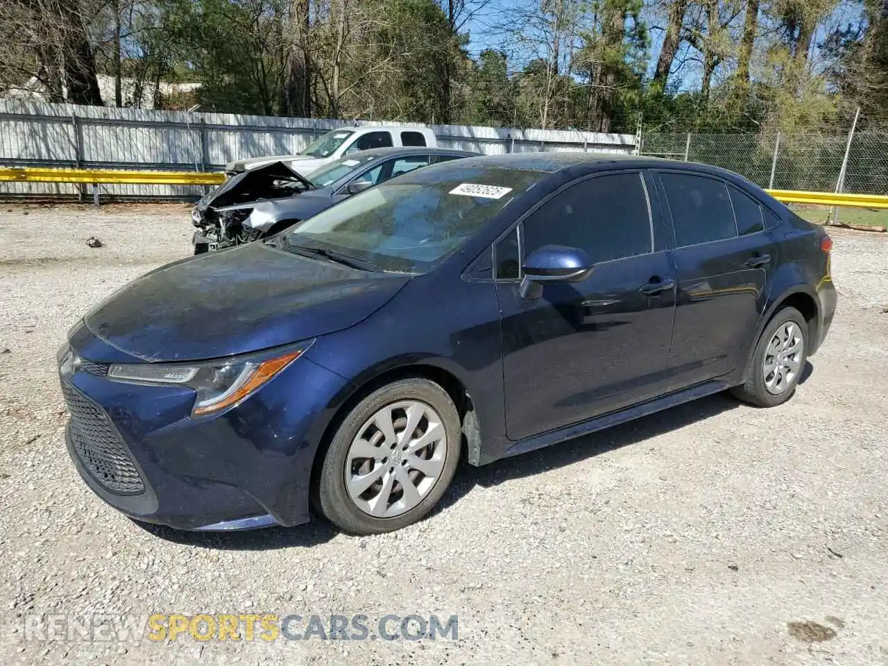 1 Photograph of a damaged car JTDEPMAE0MJ136096 TOYOTA COROLLA 2021
