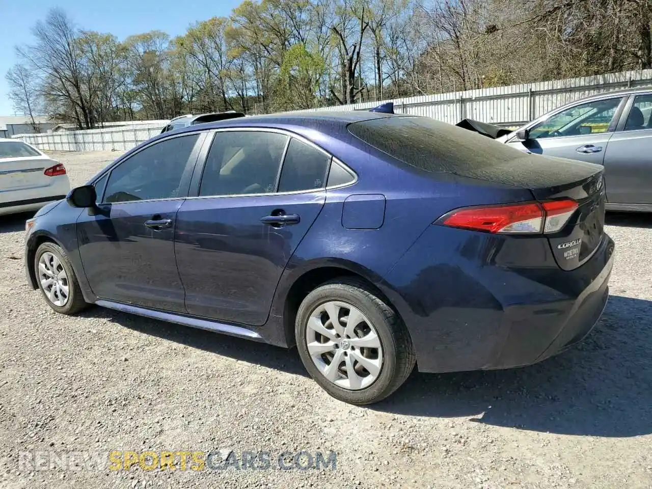 2 Photograph of a damaged car JTDEPMAE0MJ136096 TOYOTA COROLLA 2021