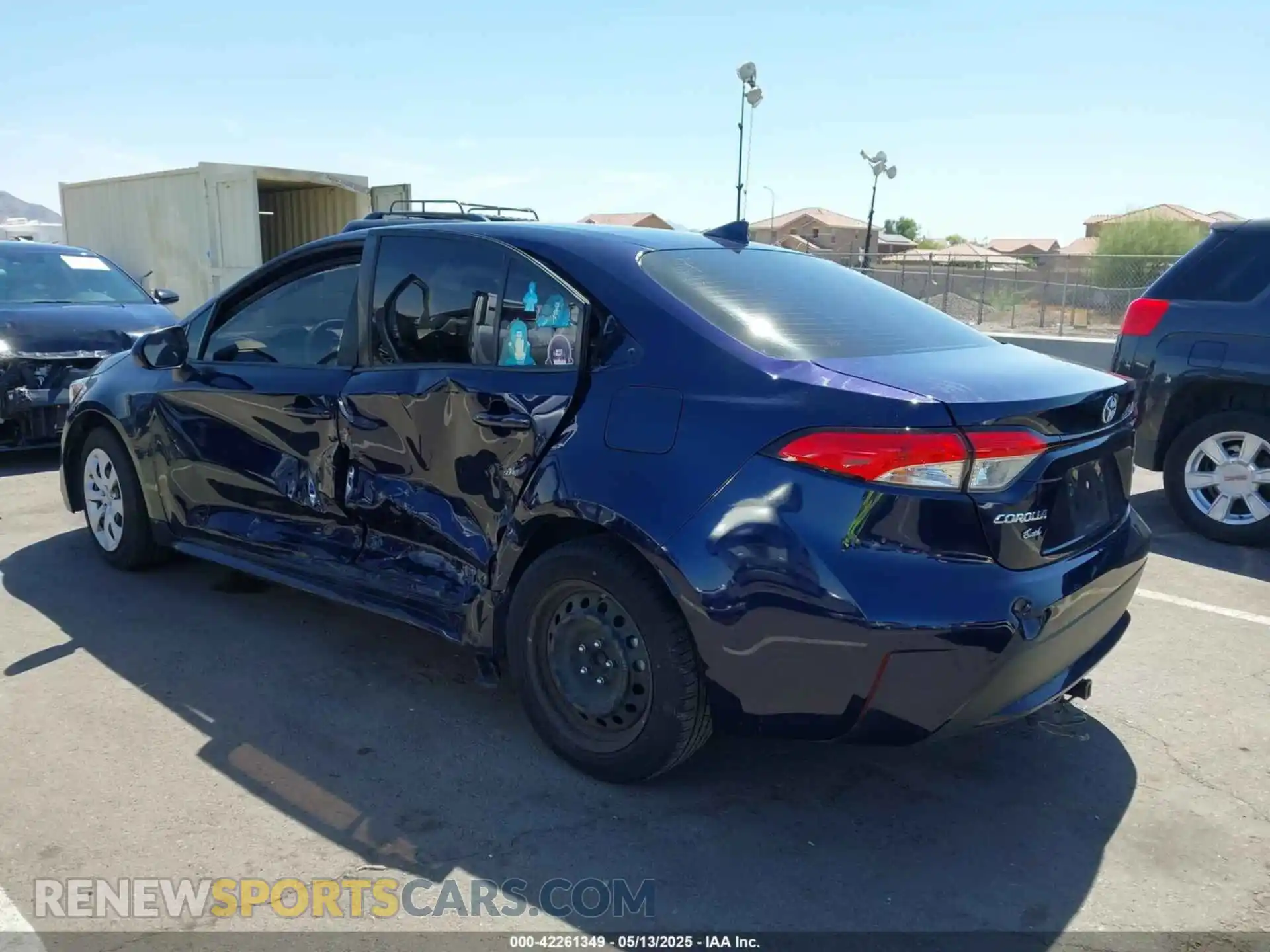 3 Photograph of a damaged car JTDEPMAE0MJ136566 TOYOTA COROLLA 2021