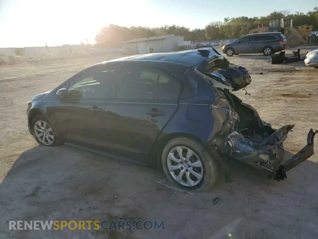 2 Photograph of a damaged car JTDEPMAE0MJ136812 TOYOTA COROLLA 2021