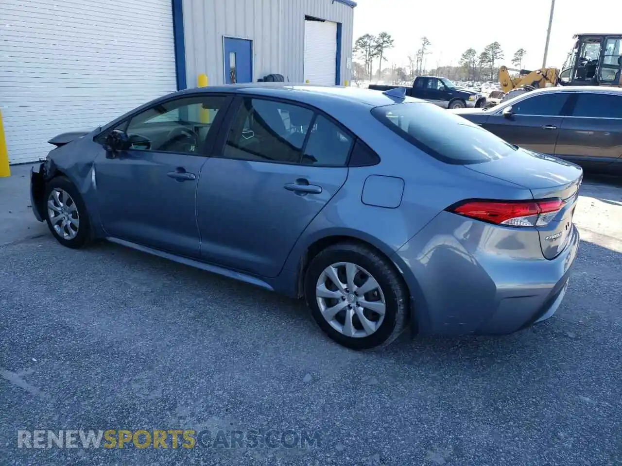 2 Photograph of a damaged car JTDEPMAE0MJ142027 TOYOTA COROLLA 2021