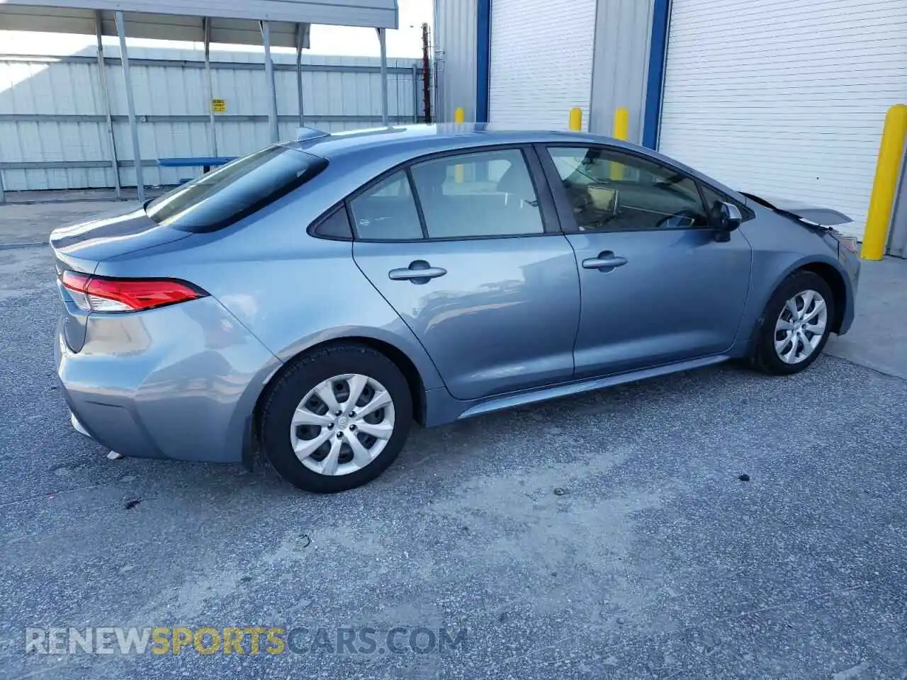 3 Photograph of a damaged car JTDEPMAE0MJ142027 TOYOTA COROLLA 2021