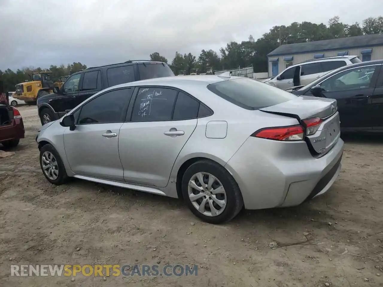 2 Photograph of a damaged car JTDEPMAE0MJ147597 TOYOTA COROLLA 2021