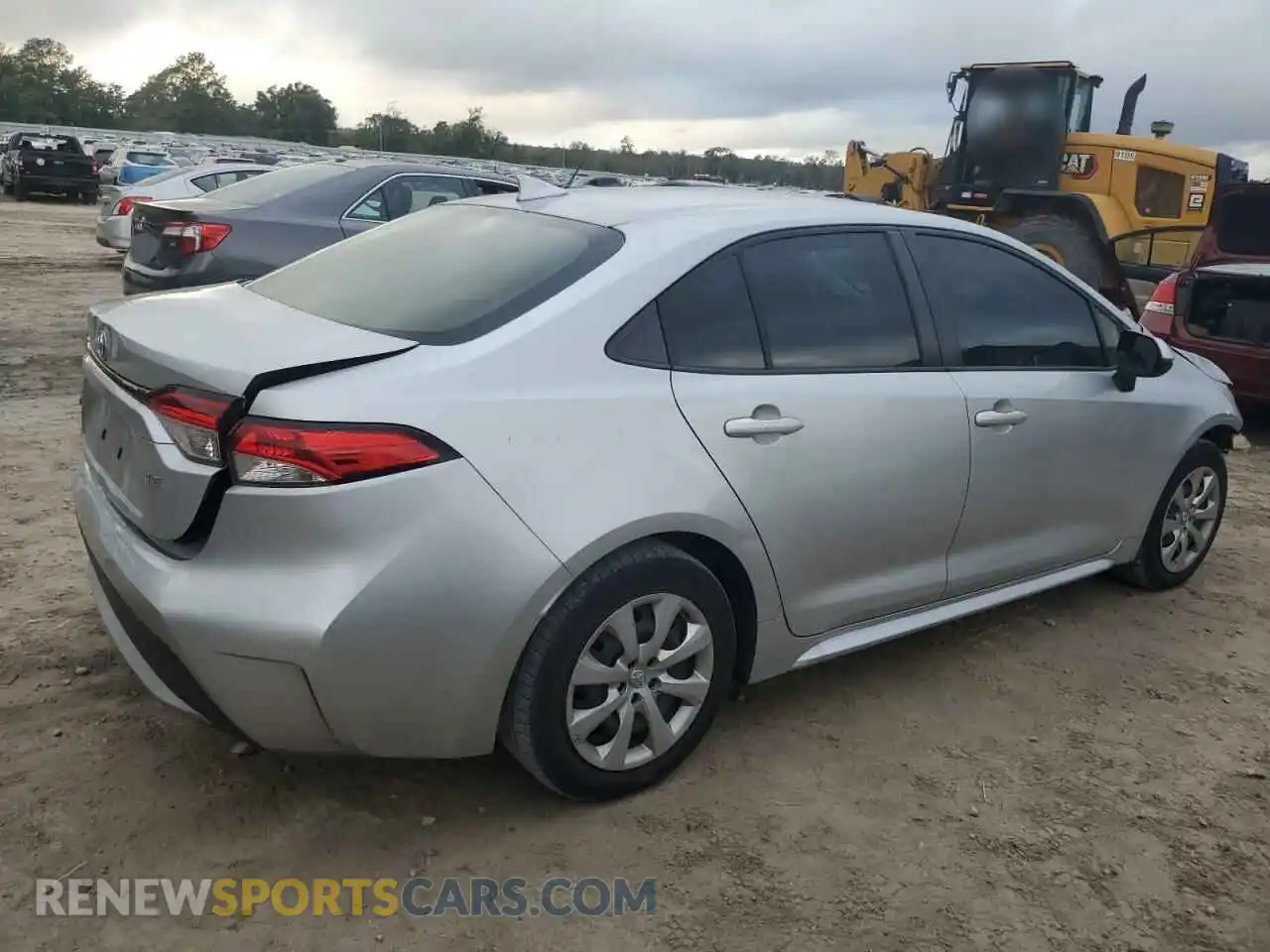 3 Photograph of a damaged car JTDEPMAE0MJ147597 TOYOTA COROLLA 2021