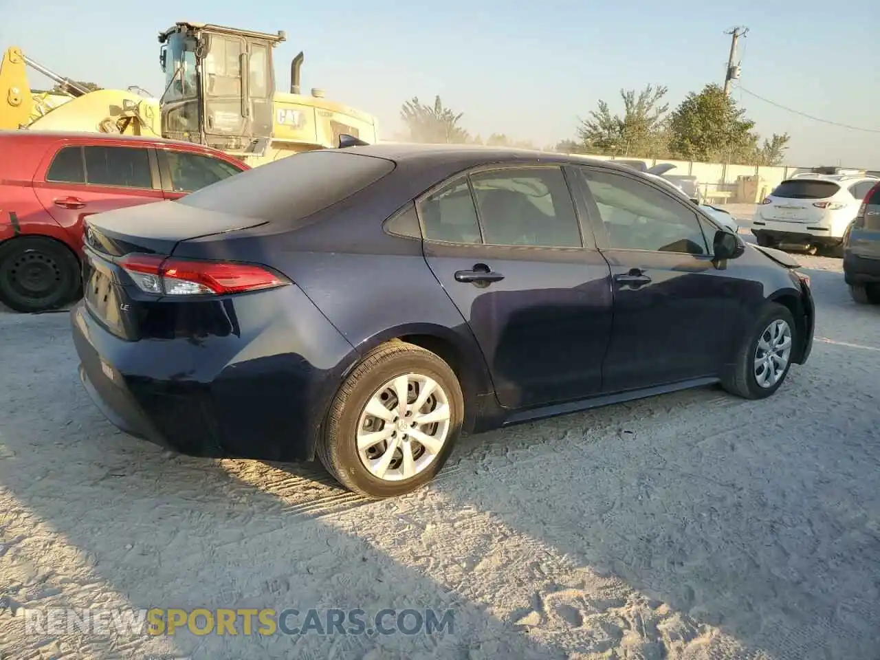 3 Фотография поврежденного автомобиля JTDEPMAE0MJ147731 TOYOTA COROLLA 2021