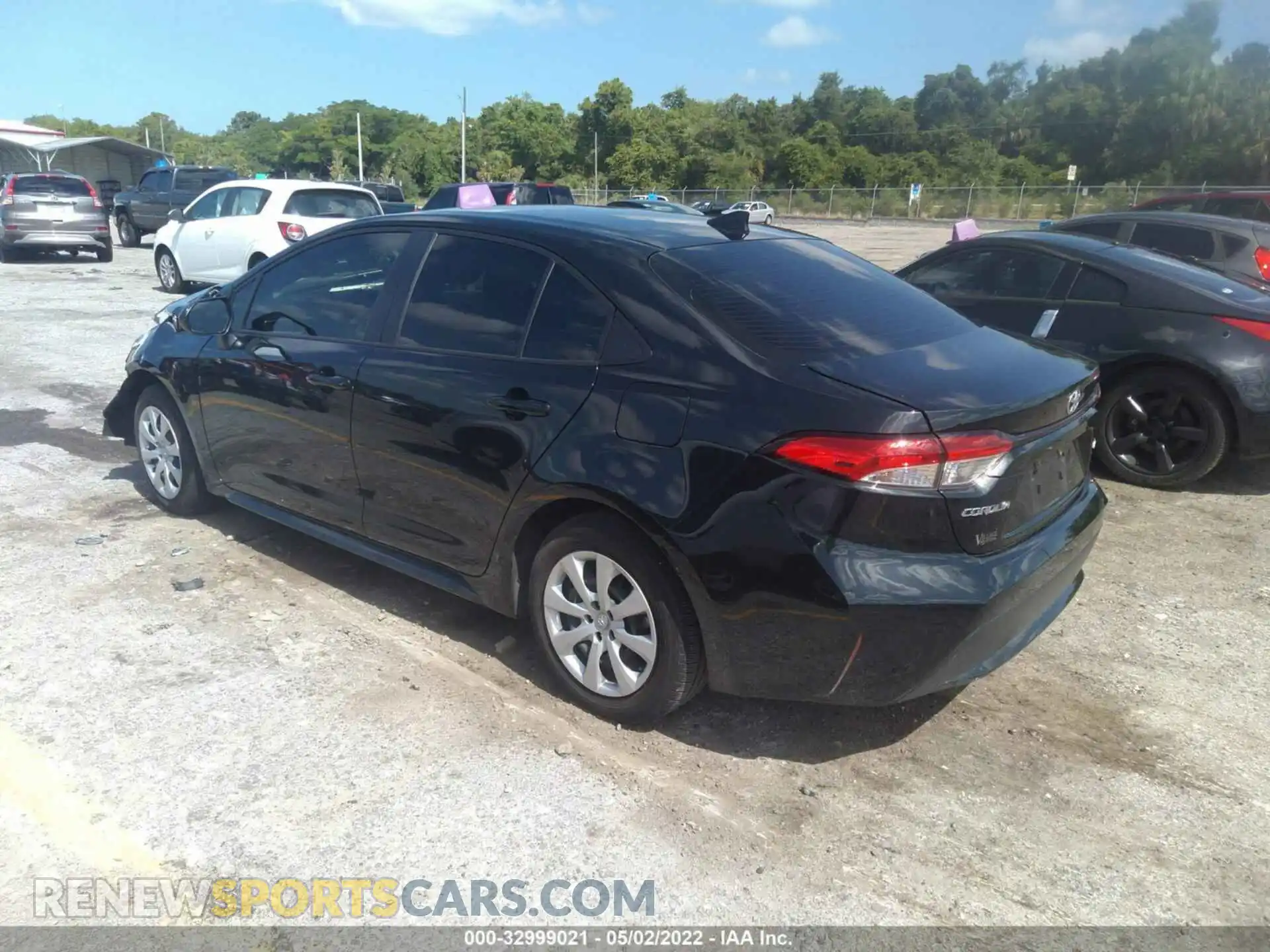 3 Photograph of a damaged car JTDEPMAE0MJ147891 TOYOTA COROLLA 2021