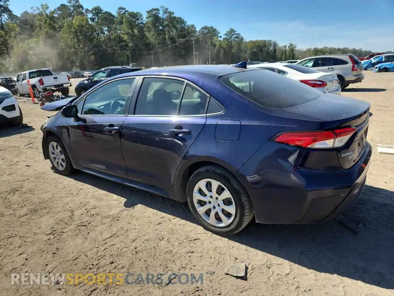 2 Photograph of a damaged car JTDEPMAE0MJ148104 TOYOTA COROLLA 2021