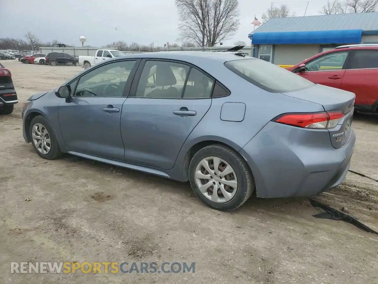 2 Photograph of a damaged car JTDEPMAE0MJ149544 TOYOTA COROLLA 2021