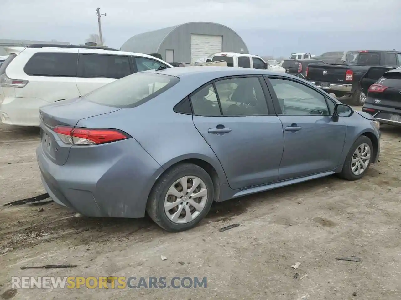 3 Photograph of a damaged car JTDEPMAE0MJ149544 TOYOTA COROLLA 2021