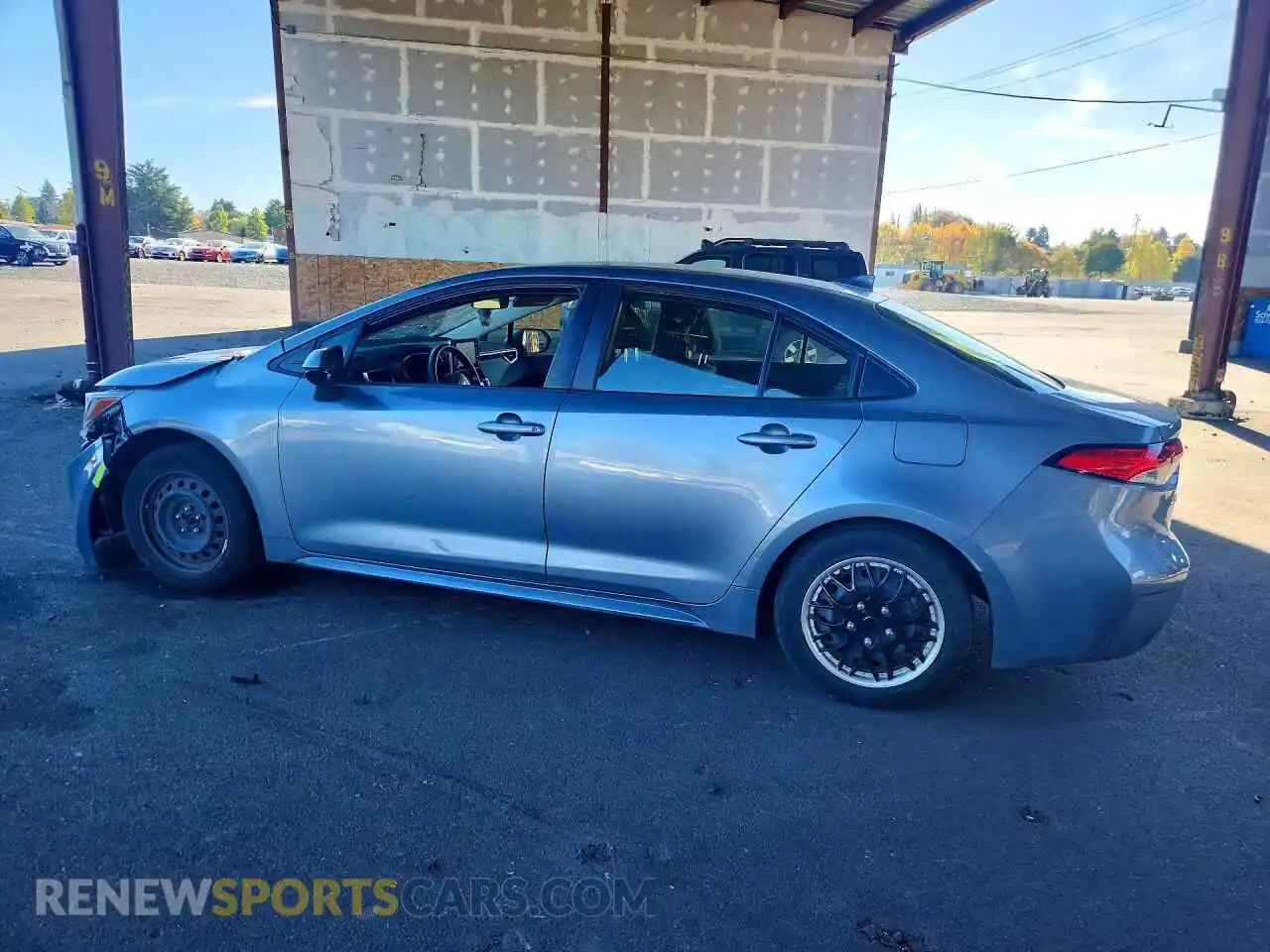 2 Photograph of a damaged car JTDEPMAE0MJ156820 TOYOTA COROLLA 2021