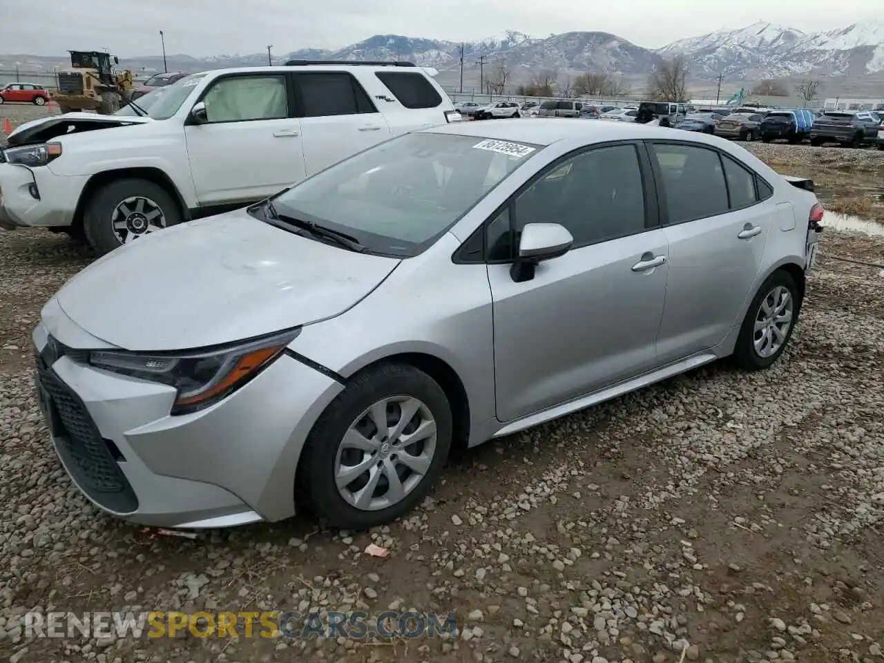 1 Photograph of a damaged car JTDEPMAE0MJ157269 TOYOTA COROLLA 2021