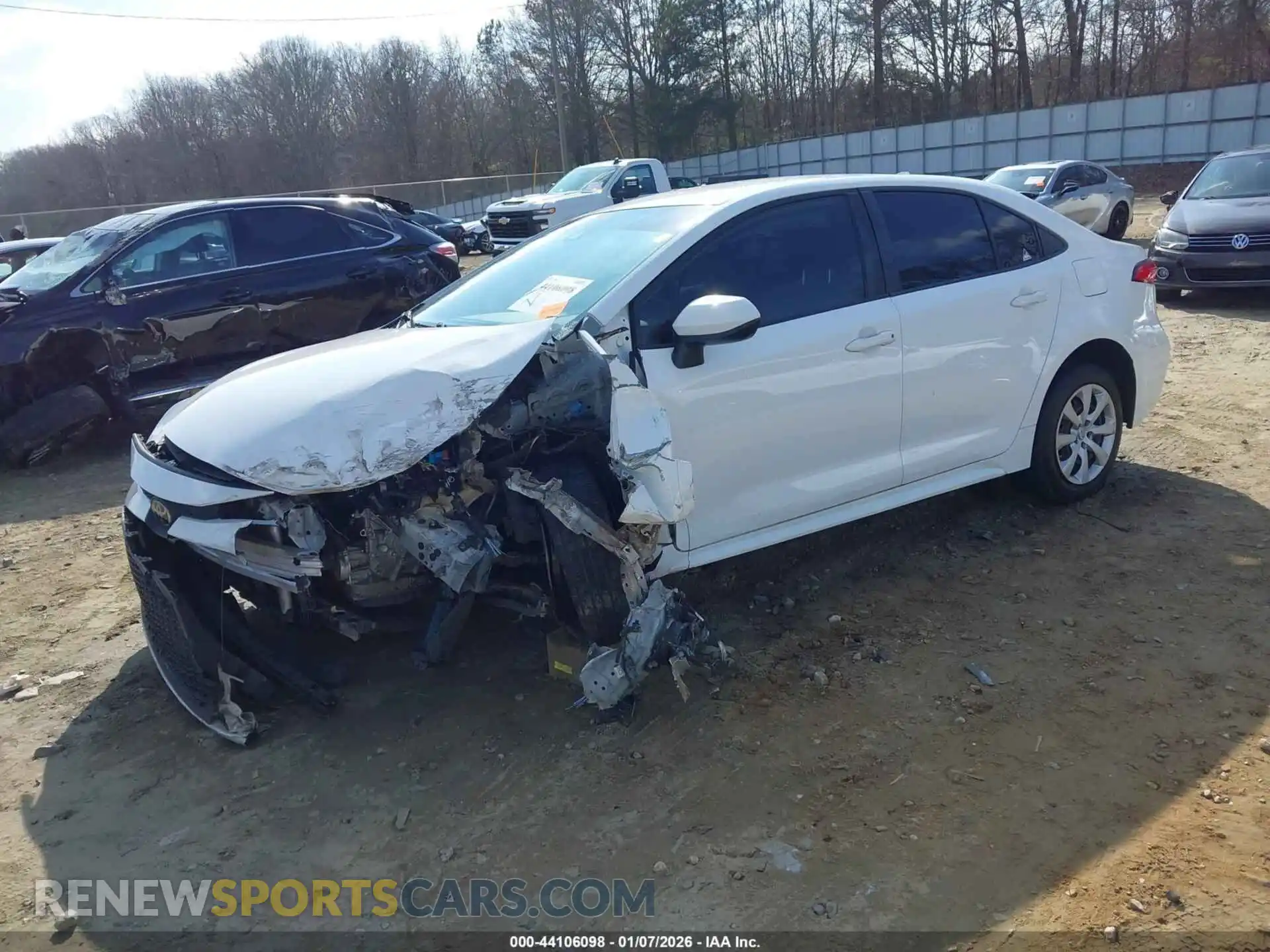 2 Photograph of a damaged car JTDEPMAE0MJ162083 TOYOTA COROLLA 2021