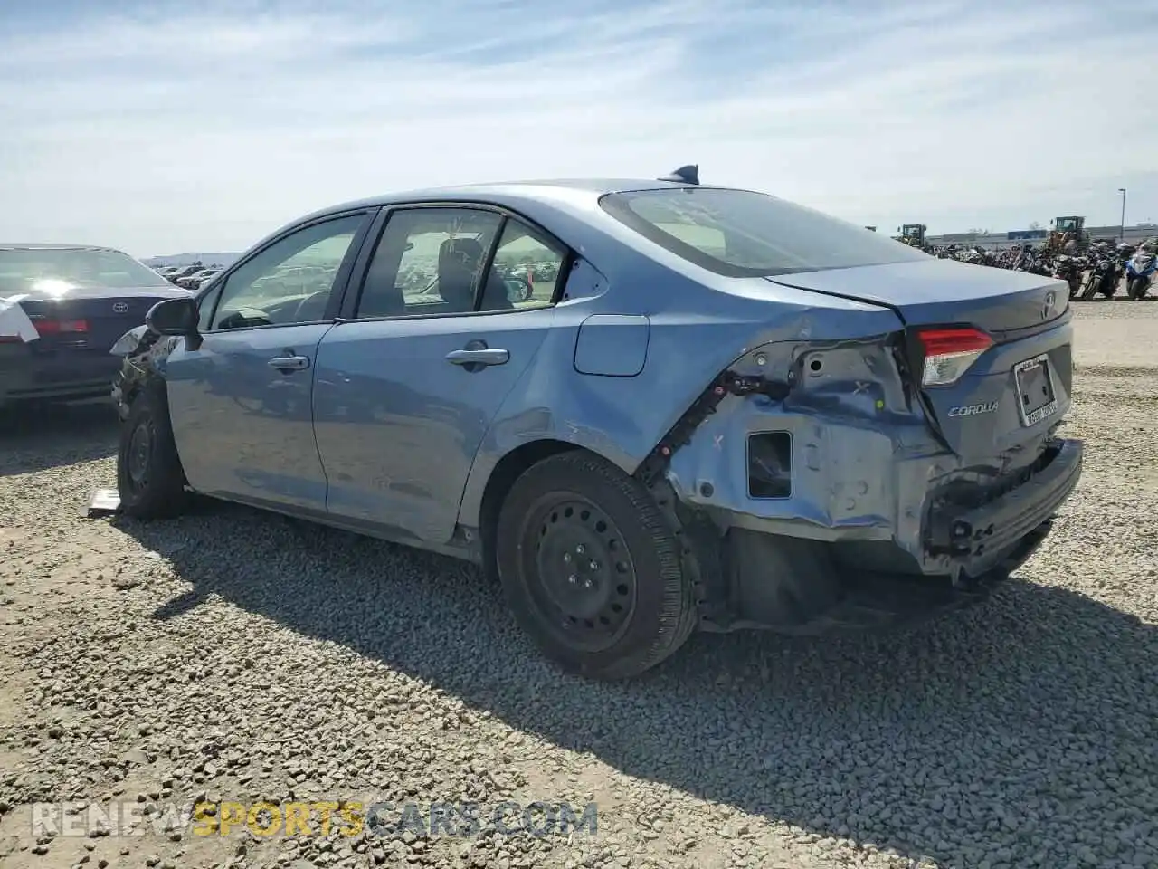 2 Photograph of a damaged car JTDEPMAE0MJ164464 TOYOTA COROLLA 2021