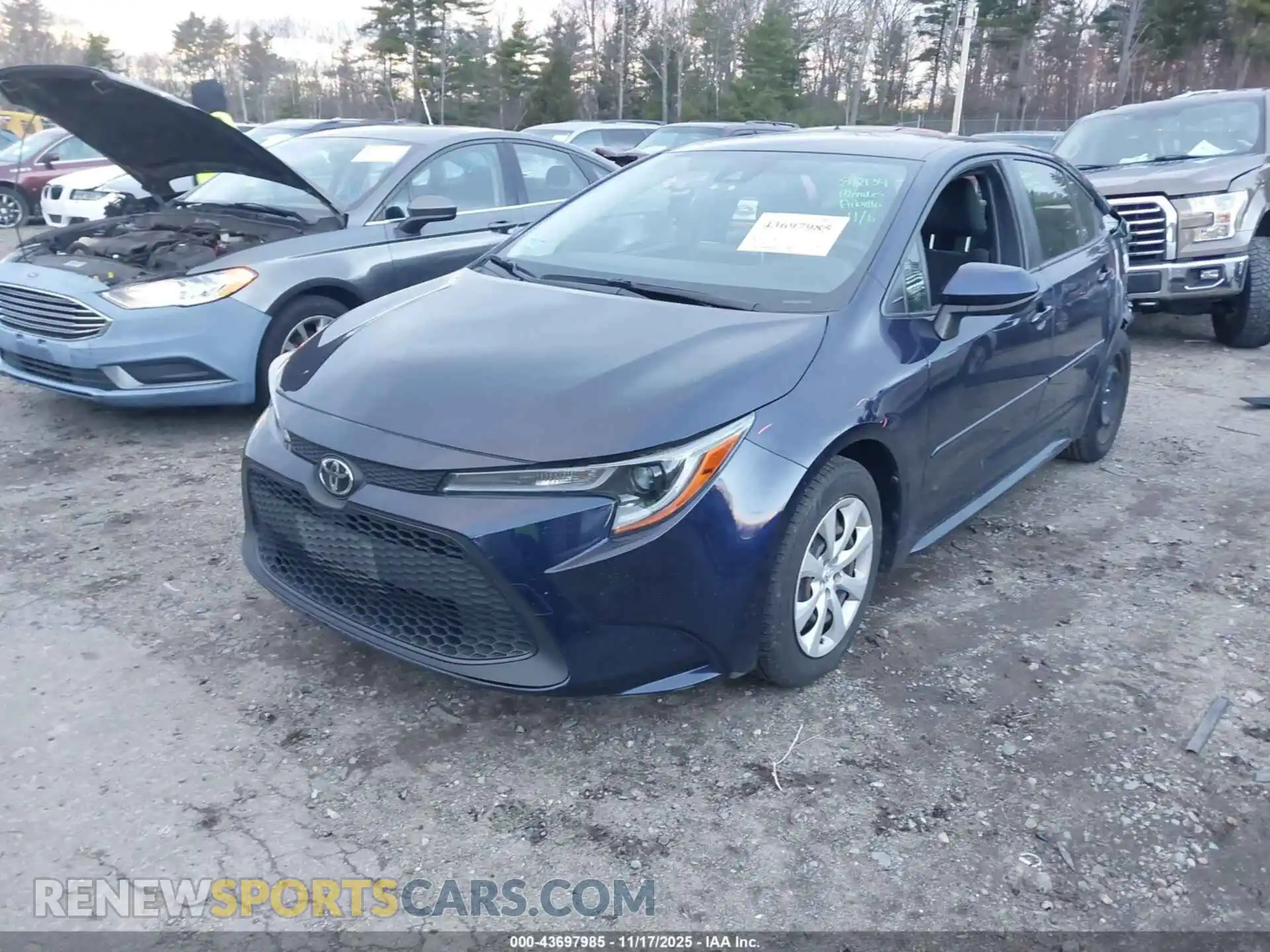 2 Photograph of a damaged car JTDEPMAE0MJ165985 TOYOTA COROLLA 2021