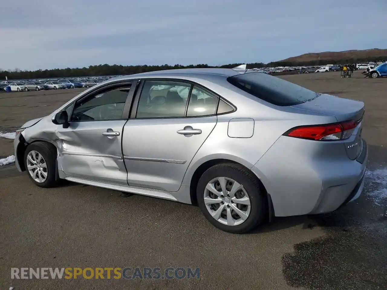 2 Photograph of a damaged car JTDEPMAE0MJ172550 TOYOTA COROLLA 2021