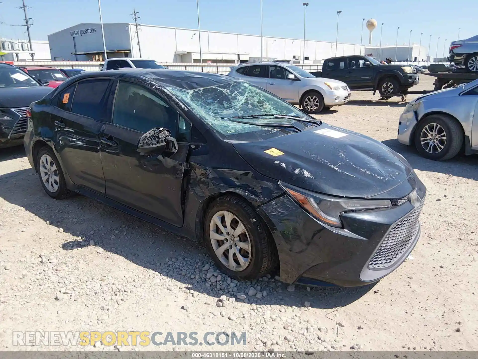 1 Photograph of a damaged car JTDEPMAE0MJ175934 TOYOTA COROLLA 2021