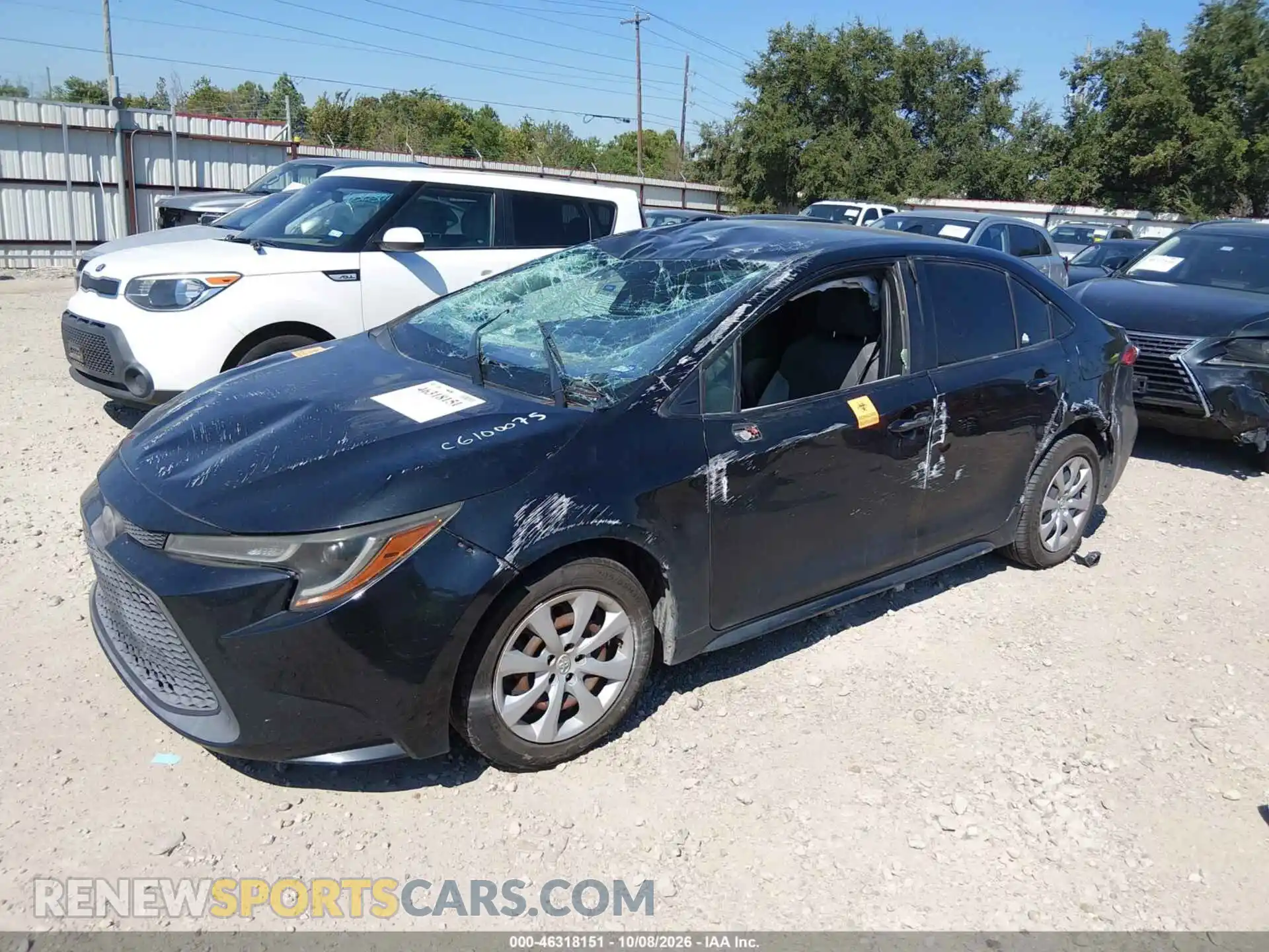2 Photograph of a damaged car JTDEPMAE0MJ175934 TOYOTA COROLLA 2021