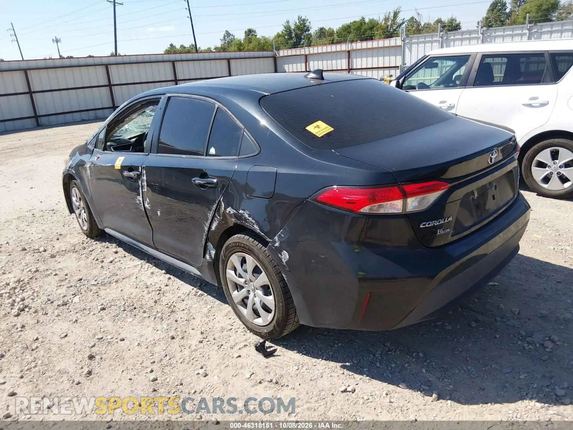 3 Photograph of a damaged car JTDEPMAE0MJ175934 TOYOTA COROLLA 2021