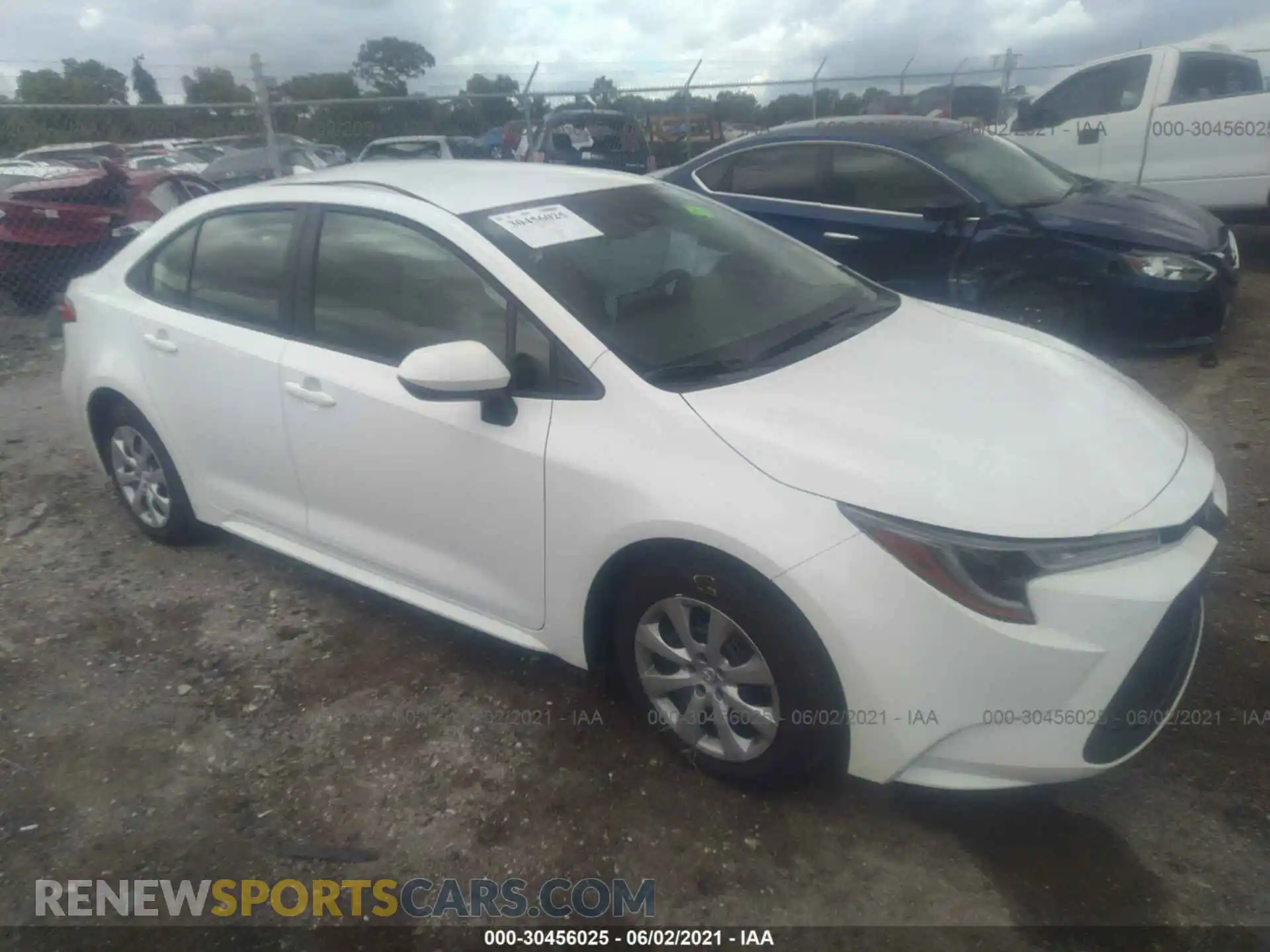 1 fotografías del automóvil dañado JTDEPMAE0MJ176596 TOYOTA COROLLA 2021