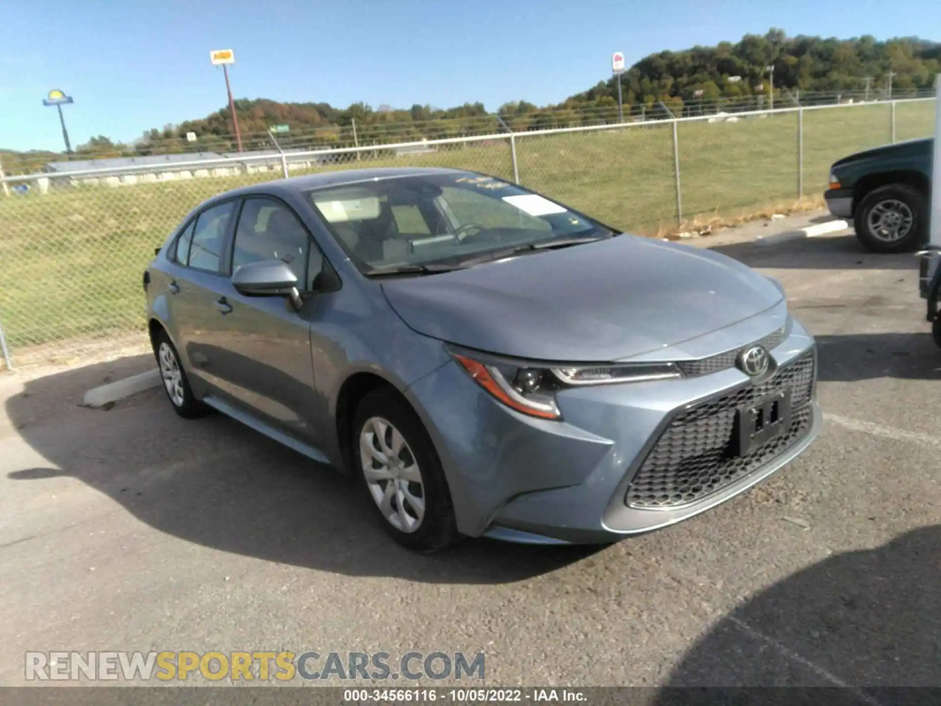 1 Photograph of a damaged car JTDEPMAE0MJ179059 TOYOTA COROLLA 2021