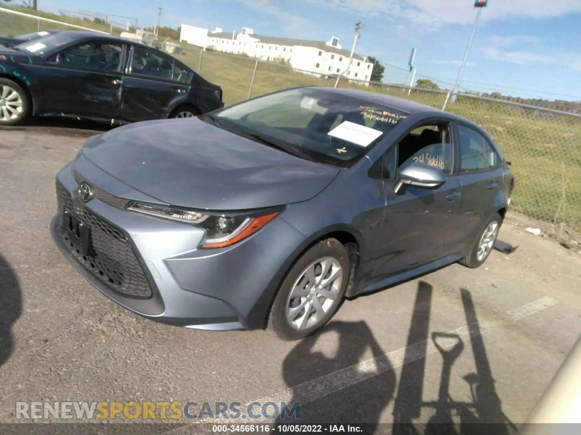 2 Photograph of a damaged car JTDEPMAE0MJ179059 TOYOTA COROLLA 2021