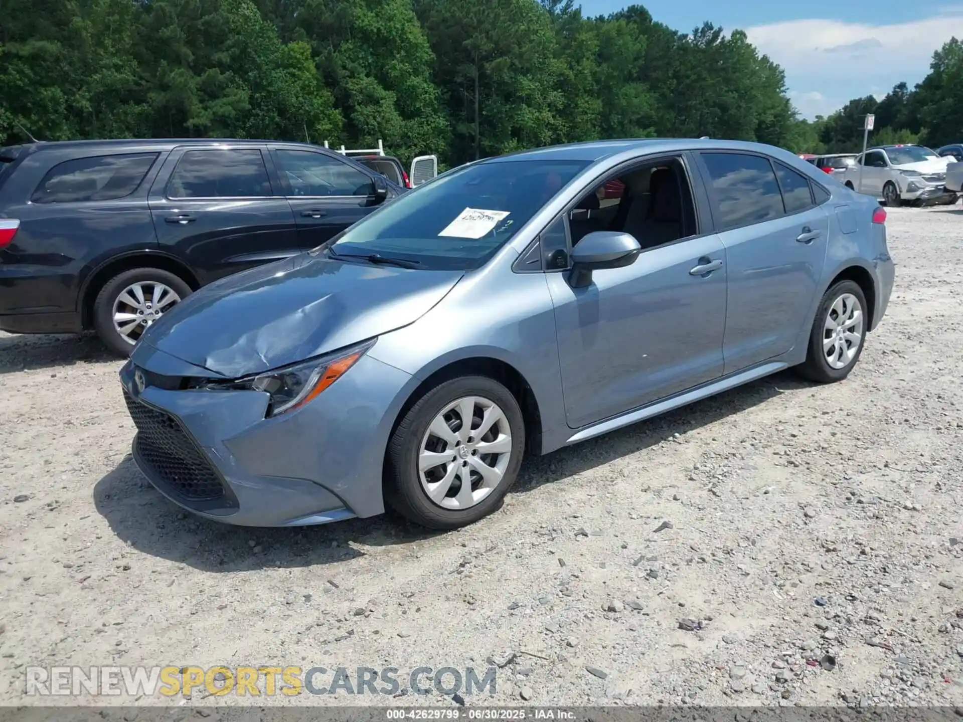 2 Photograph of a damaged car JTDEPMAE0MJ180485 TOYOTA COROLLA 2021