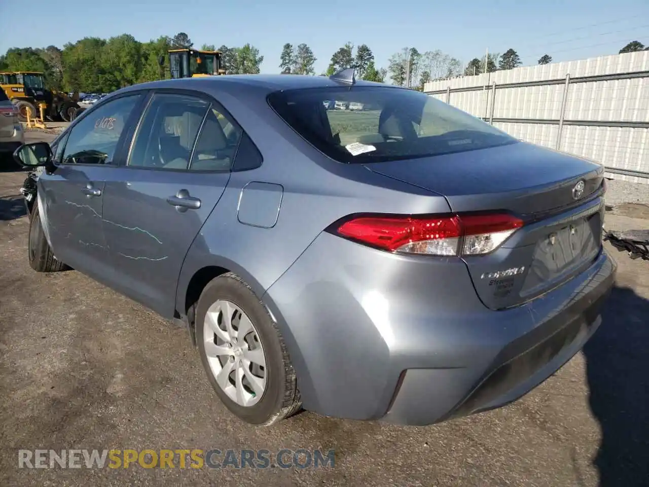 3 Photograph of a damaged car JTDEPMAE0MJ182592 TOYOTA COROLLA 2021