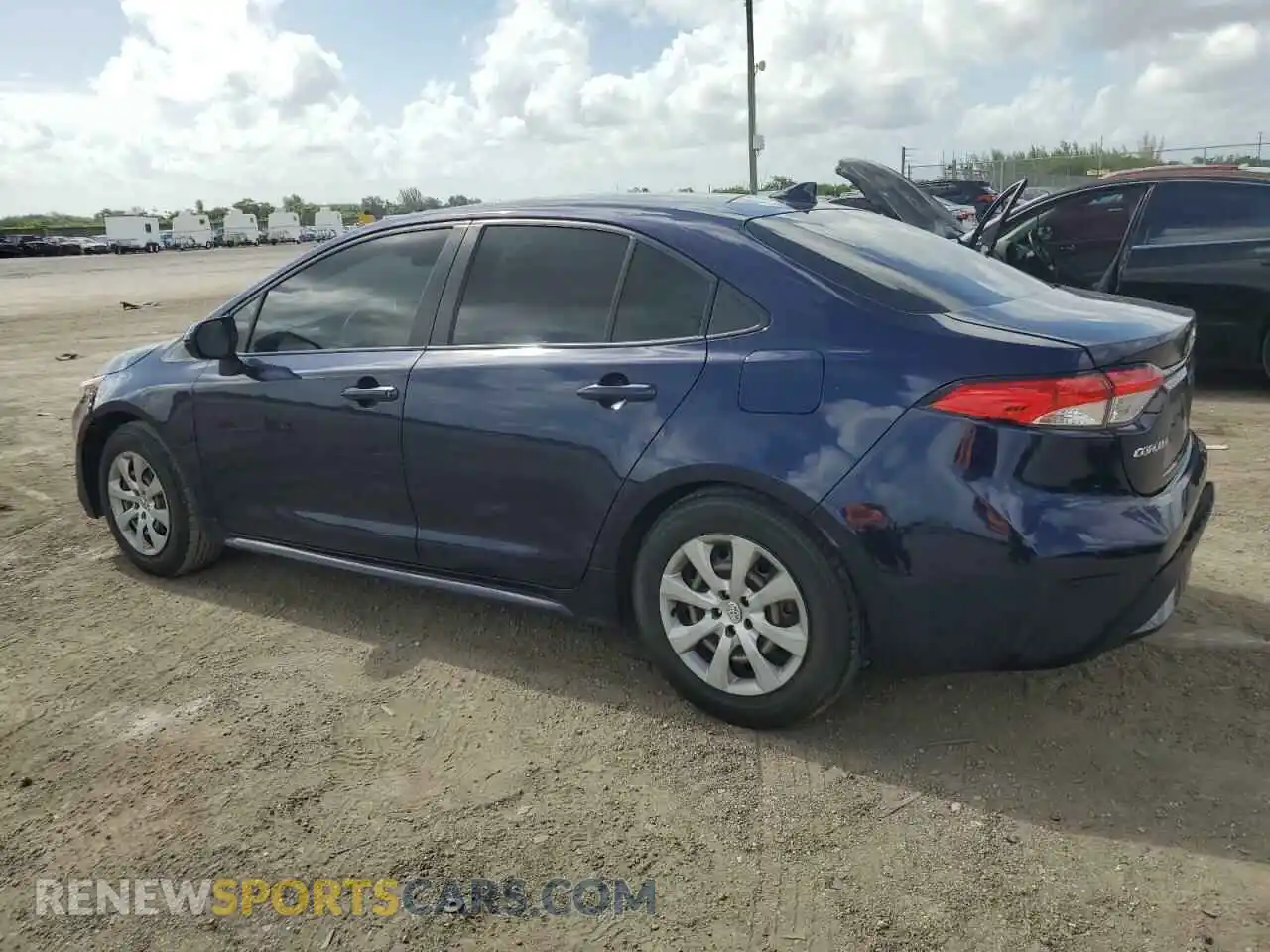 2 Фотография поврежденного автомобиля JTDEPMAE0MJ183466 TOYOTA COROLLA 2021
