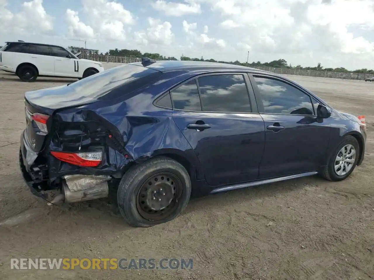 3 Фотография поврежденного автомобиля JTDEPMAE0MJ183466 TOYOTA COROLLA 2021
